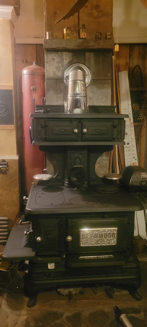 Glenwood Double Oven Cast Iron Cook Stove 